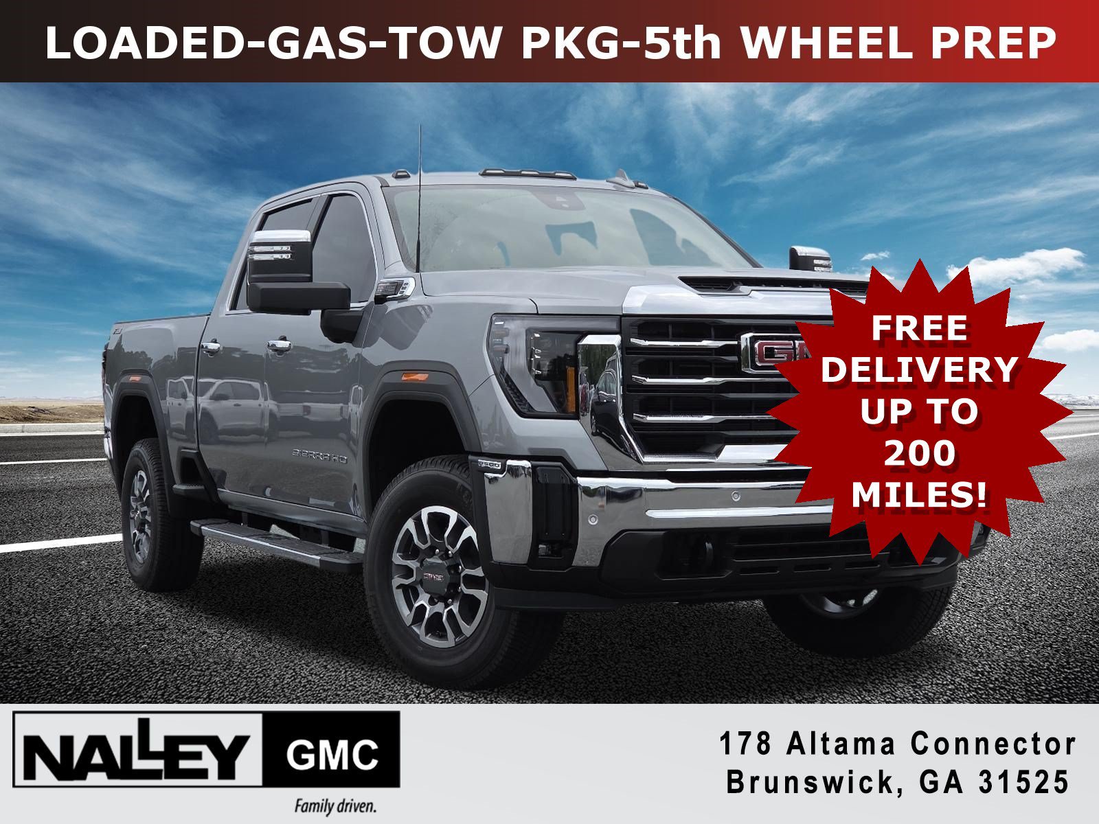 New 2026 GMC Sierra 2500 SLT w/ SLT Premium Package