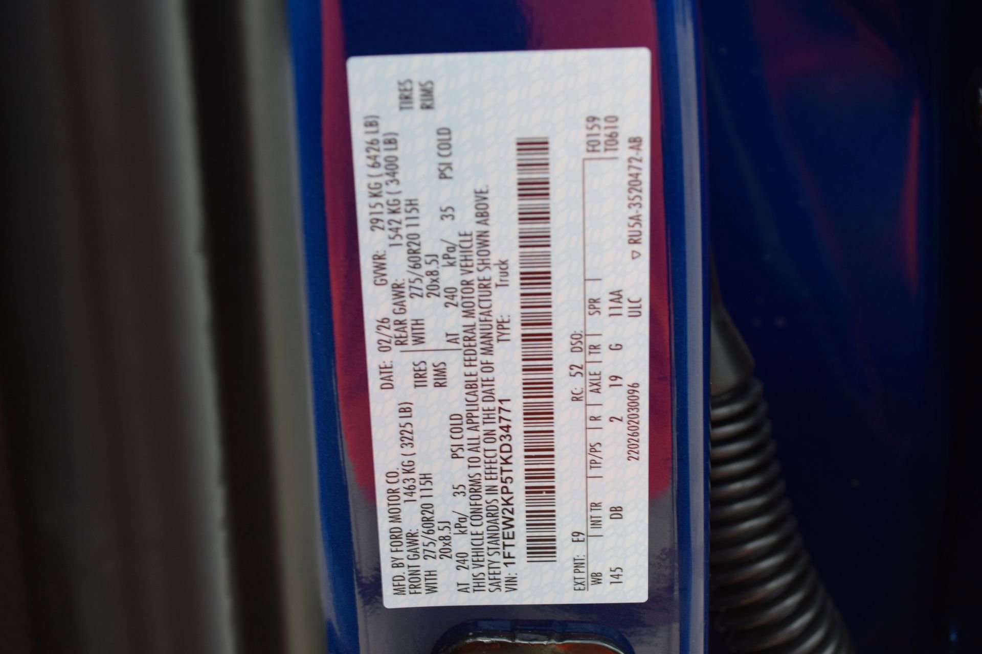 New 2026 Ford F150 STX w/ Equipment Group 200A RWD image 26