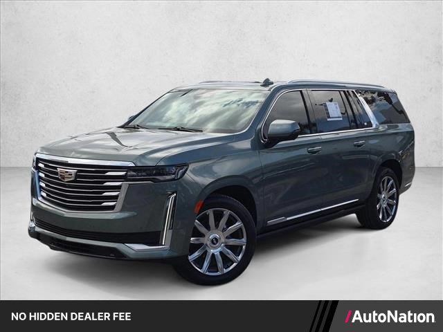 Used 2024 Cadillac Escalade ESV Premium Luxury Platinum w/ Heavy-Duty Trailer Package