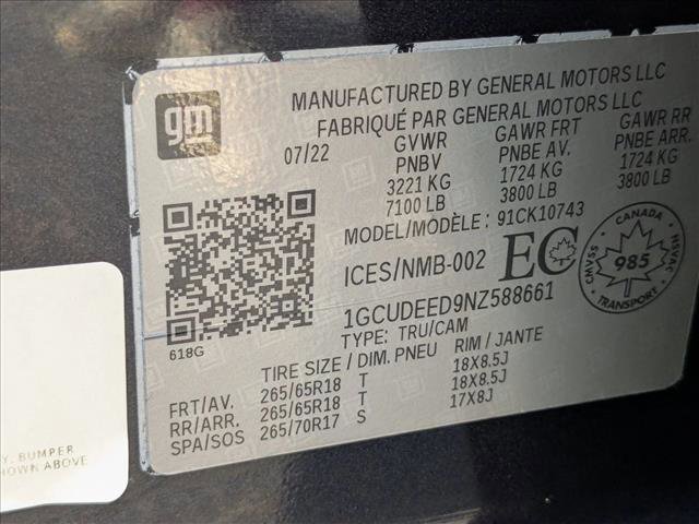 Used 2022 Chevrolet Silverado 1500 RST w/ Z71 Off-Road Package image 22