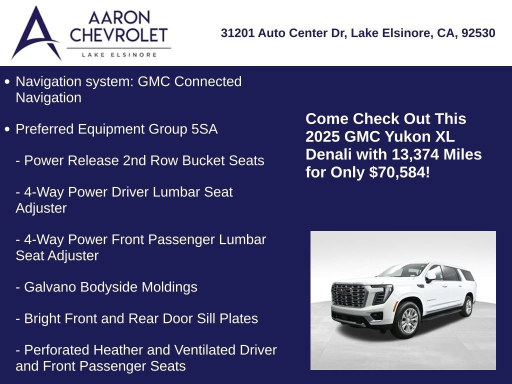 Used 2025 GMC Yukon XL Denali image 5
