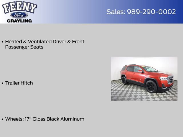 Used 2021 GMC Acadia AT4 w/ Technology Package image 24