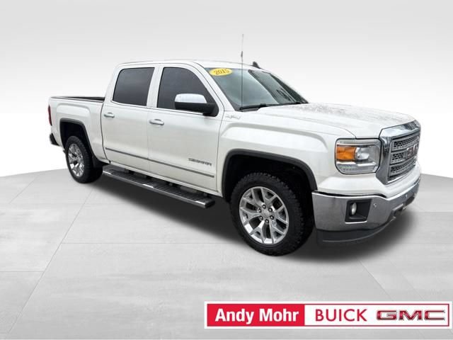 Used 2015 GMC Sierra 1500 SLT w/ SLT Crew Cab Value Package AWD/4WD image 2