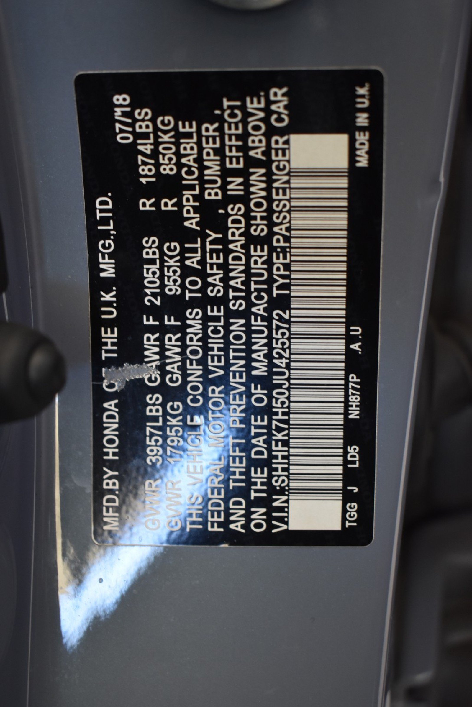 Used 2018 Honda Civic EX image 43