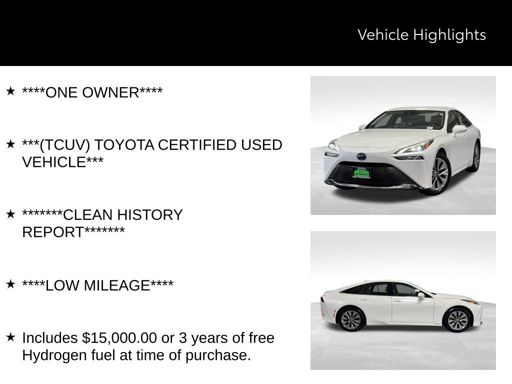 Certified 2022 Toyota Mirai XLE image 46