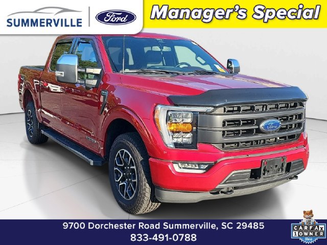 Certified 2022 Ford F150 Lariat w/ Max Trailer Tow Package AWD/4WD 360° Tour