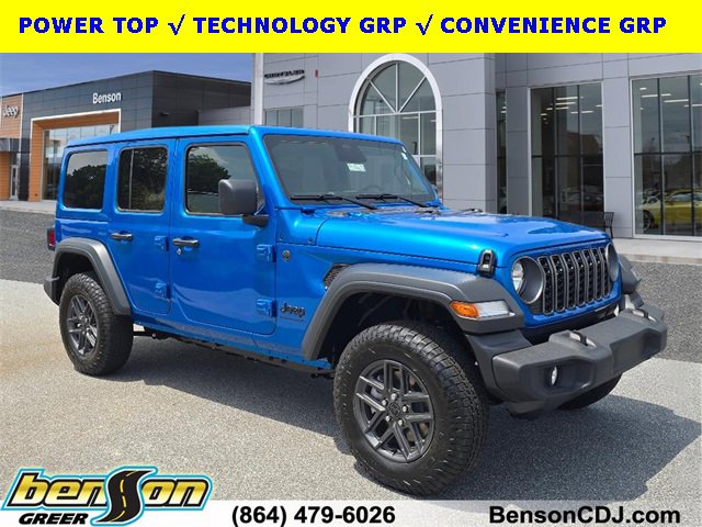 New 2025 Jeep Wrangler Sport S