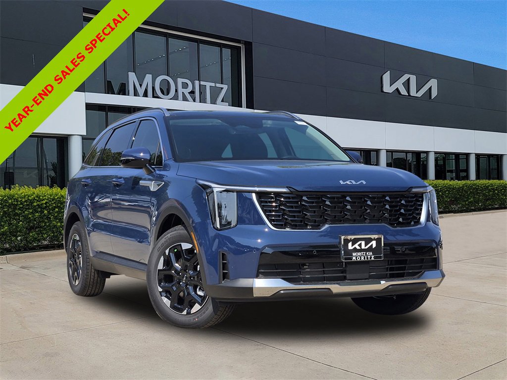 New 2025 Kia Sorento S w/ Panoramic Sunroof Package