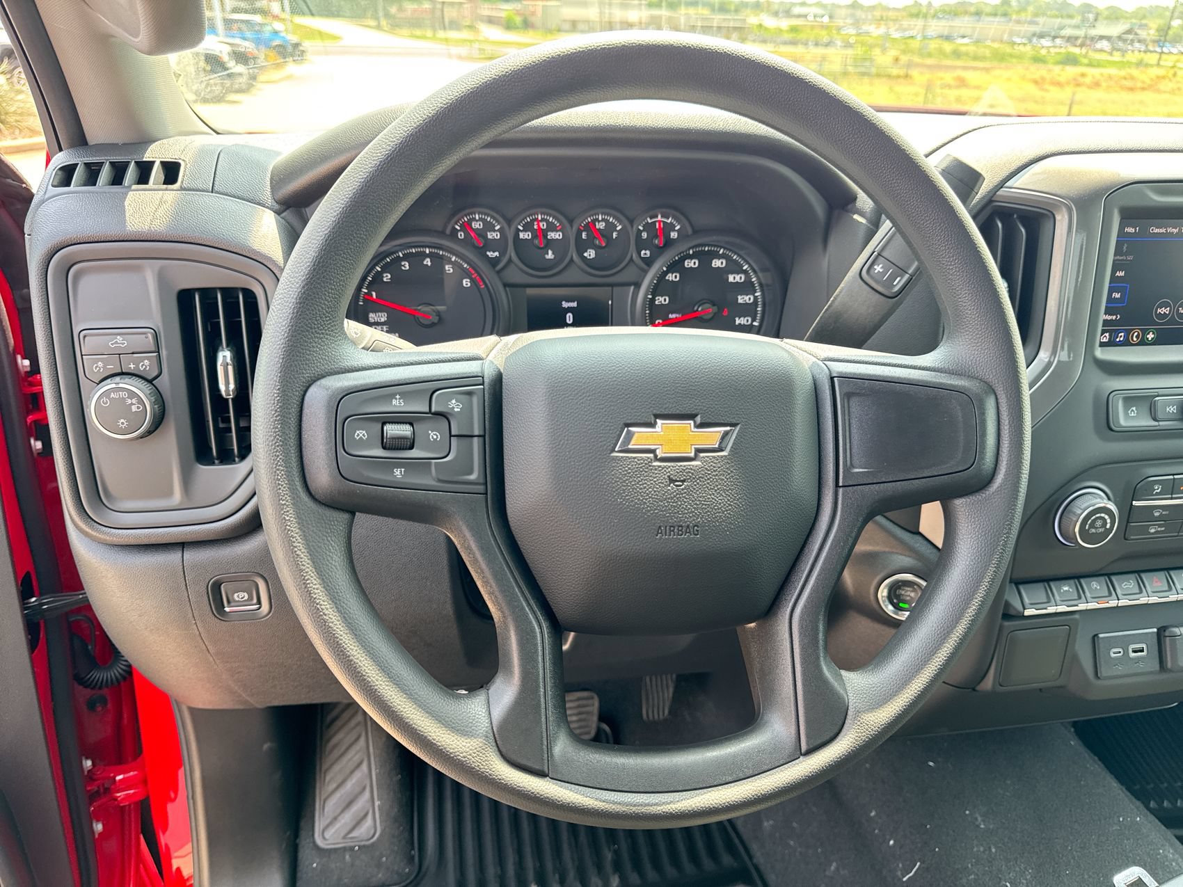 New 2026 Chevrolet Silverado 1500 Custom w/ Turbomax Blackout Package RWD image 14