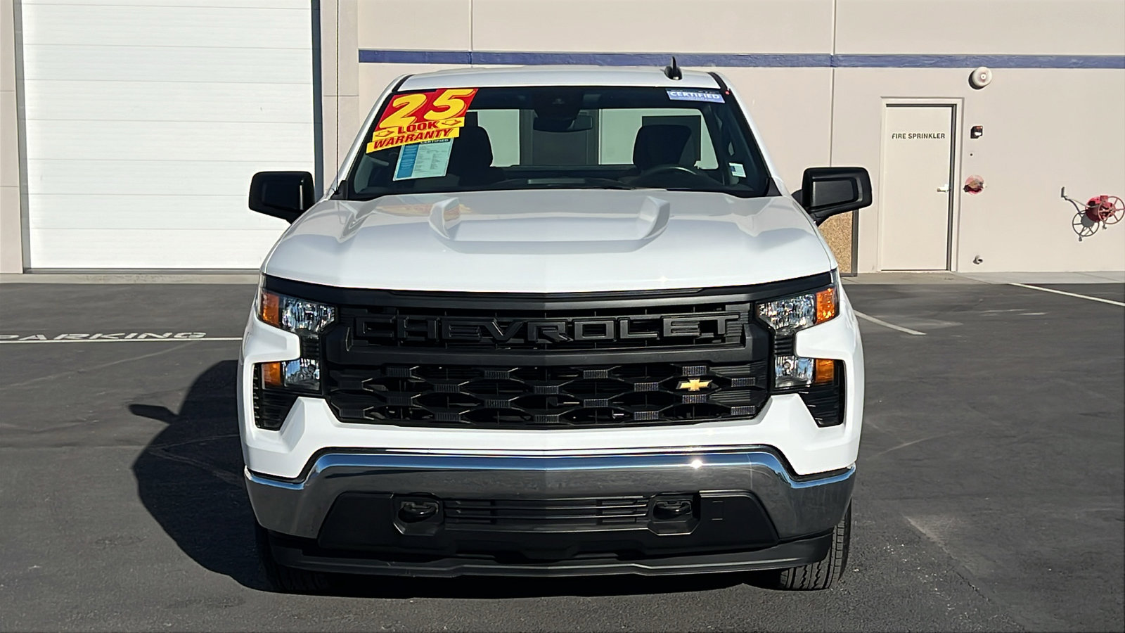 Certified 2025 Chevrolet Silverado 1500 W/T RWD image 2