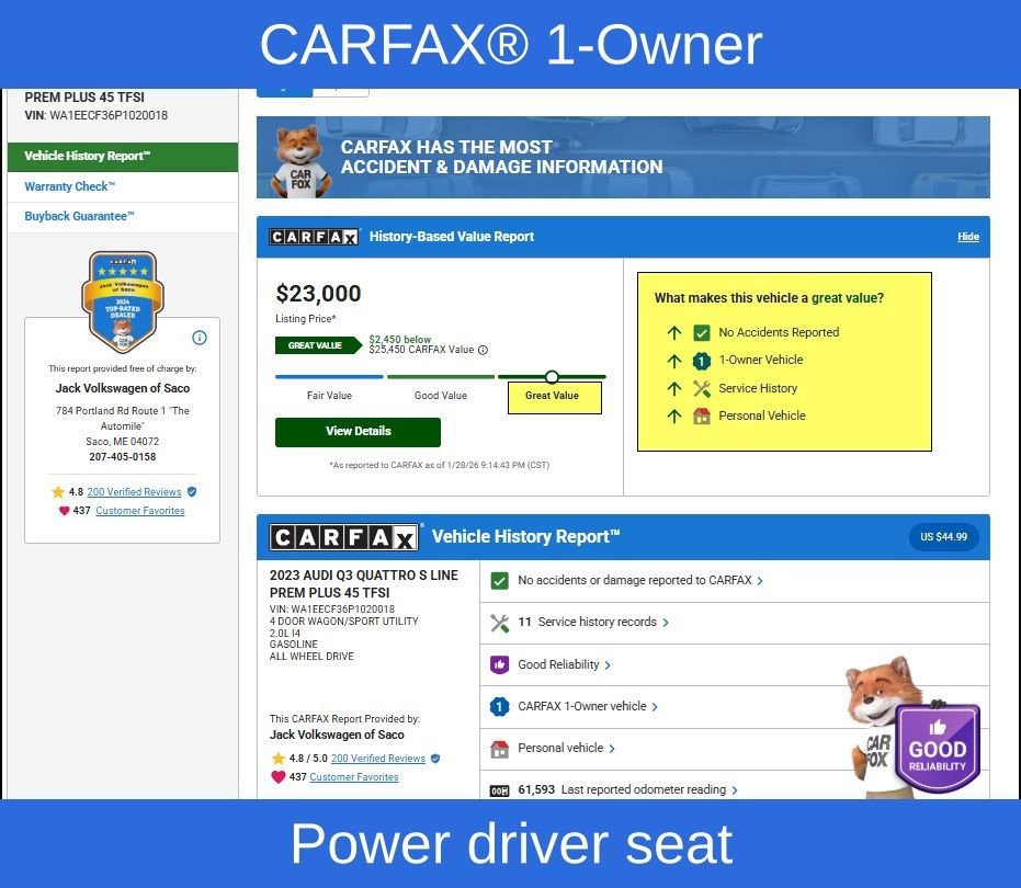 Used 2023 Audi Q3 2.0T Premium Plus w/ Premium Plus Package image 11