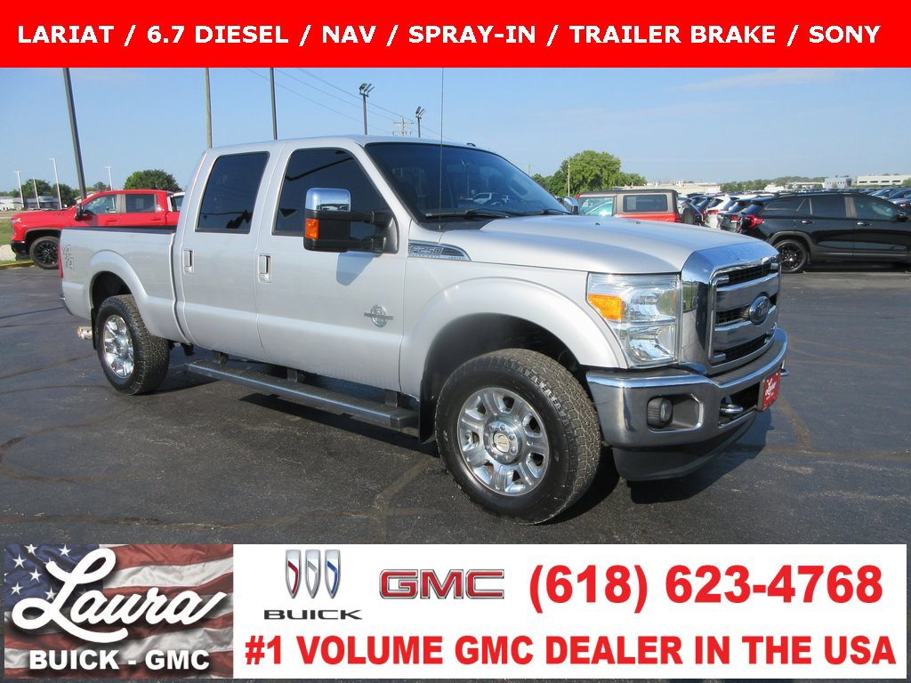 Used 2015 Ford F250 Lariat w/ Chrome Package image 1