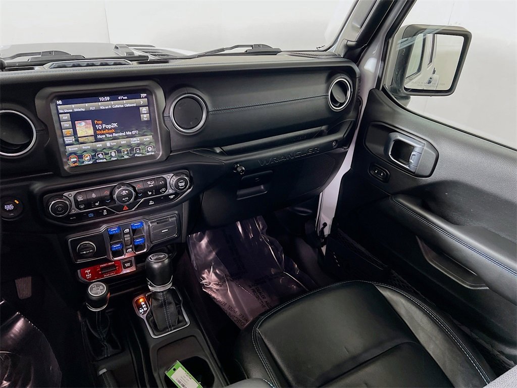 Used 2021 Jeep Wrangler Unlimited Rubicon 4xe w/ Steel Bumper Group image 21