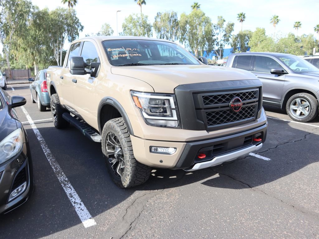 Used 2023 Nissan Titan PRO-4X w/ Pro-4x Convenience Package AWD/4WD image 3