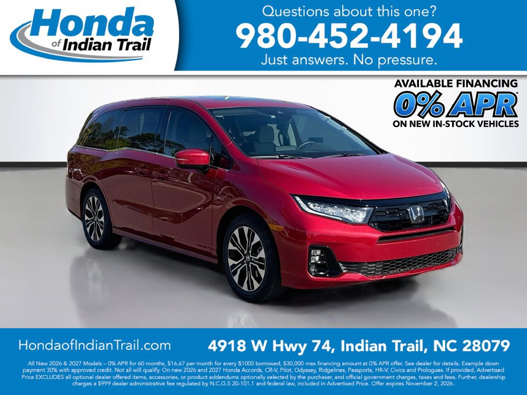Used 2026 Honda Odyssey Elite 360° Tour