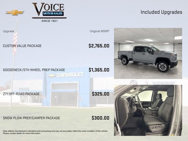Used 2024 Chevrolet Silverado 2500 Custom w/ Custom Value Package image 4