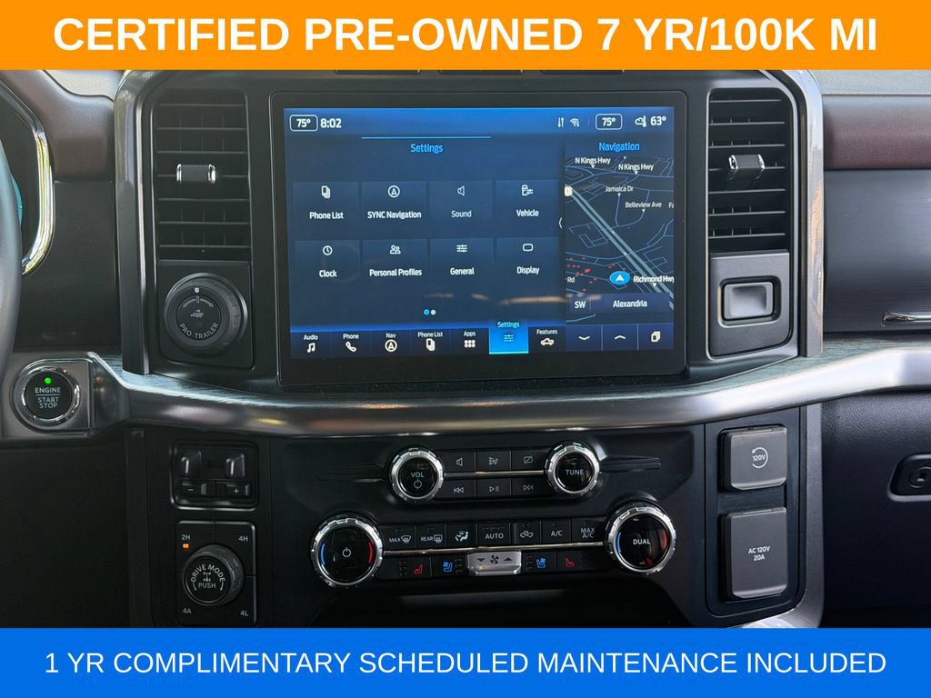 Used 2023 Ford F150 Lariat w/ Equipment Group 502A High AWD/4WD image 22