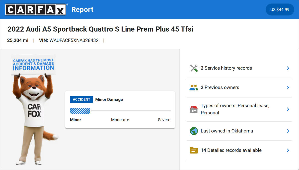 Used 2022 Audi A5 2.0T Premium Plus w/ Premium Plus image 17