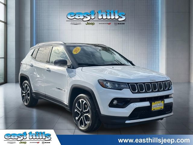 Certified 2022 Jeep Compass Limited w/ Sun and Sound Group image 1