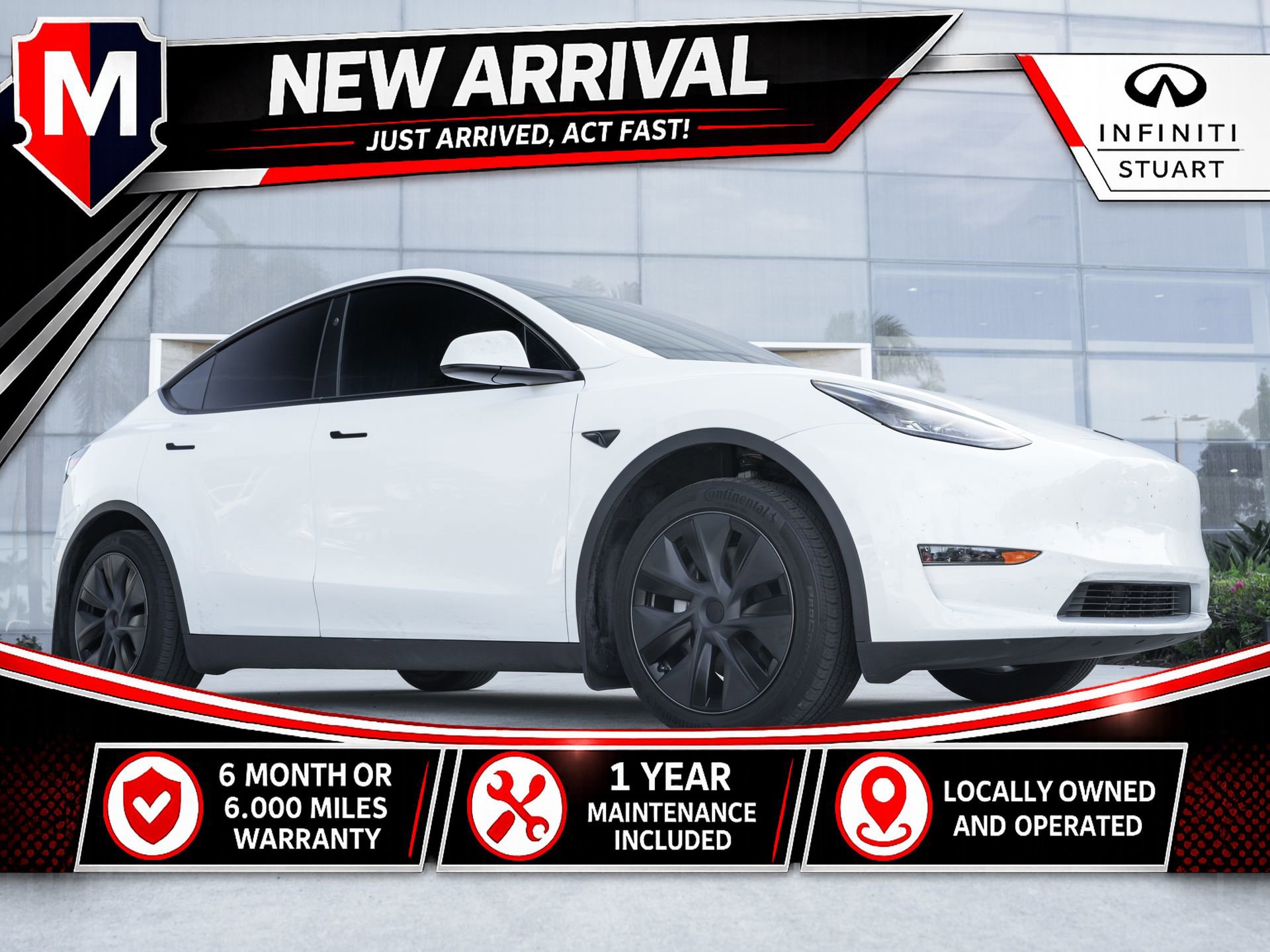 Used 2024 Tesla Model Y Long Range RWD image 1