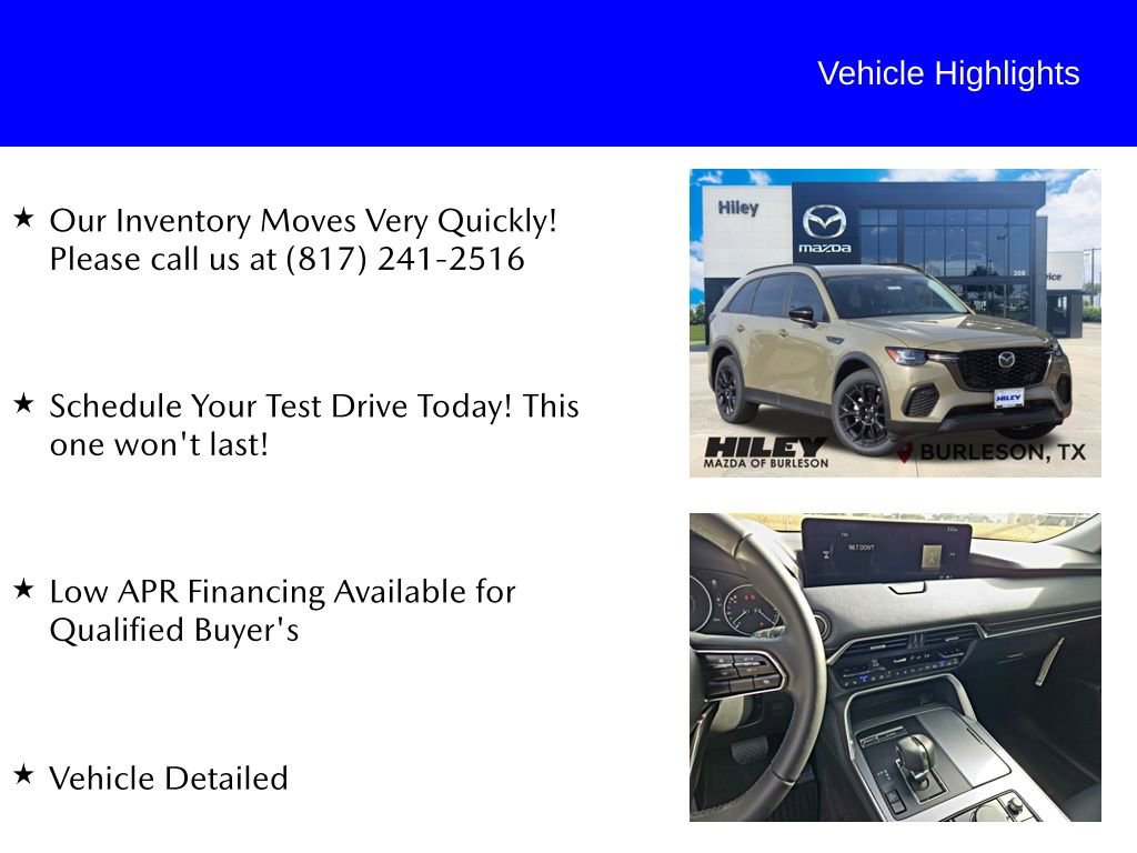 New 2026 MAZDA CX-70 3.3 Turbo w/ Preferred Package image 9