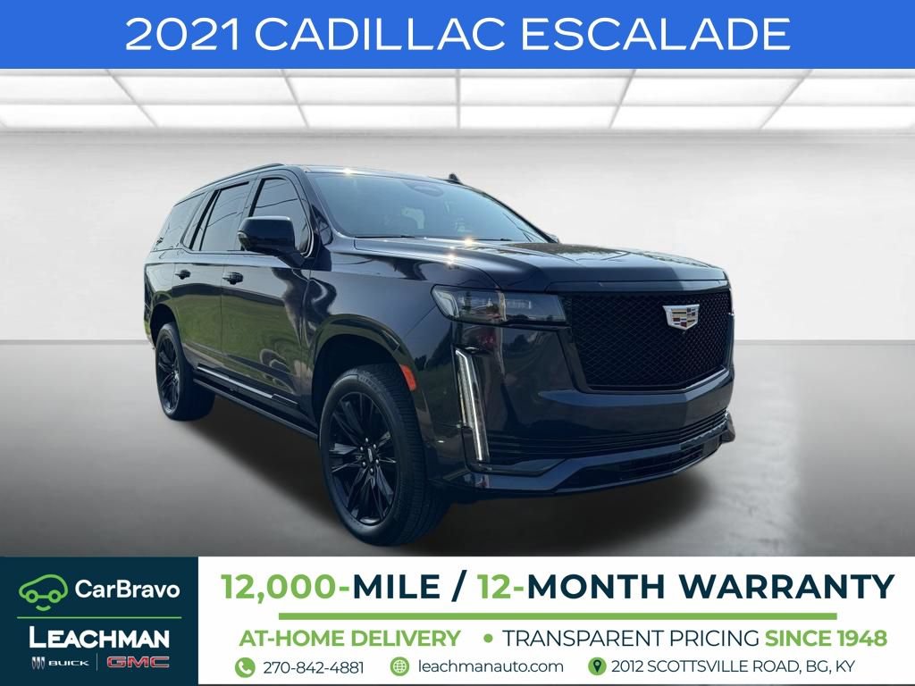 Certified 2021 Cadillac Escalade Sport w/ Driver Assist Tech Package AWD/4WD image 8