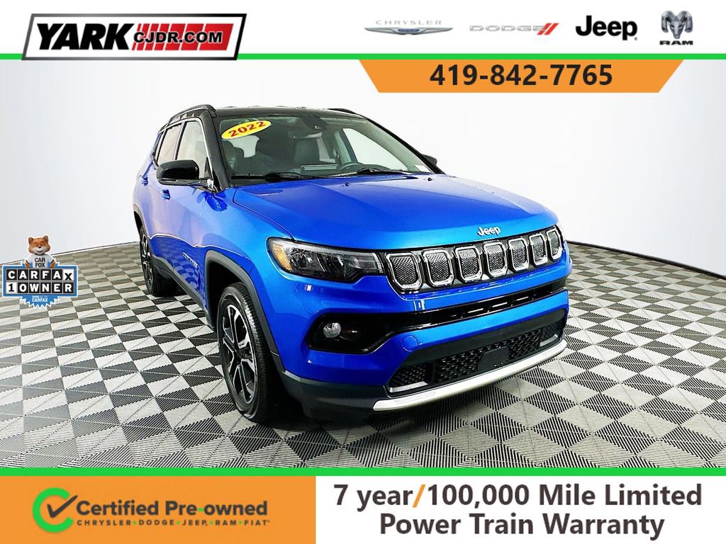 Certified 2022 Jeep Compass Limited