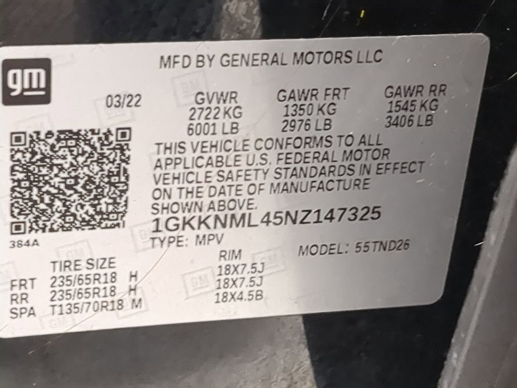 Used 2022 GMC Acadia SLT w/ LPO, Floor Liner Package image 41