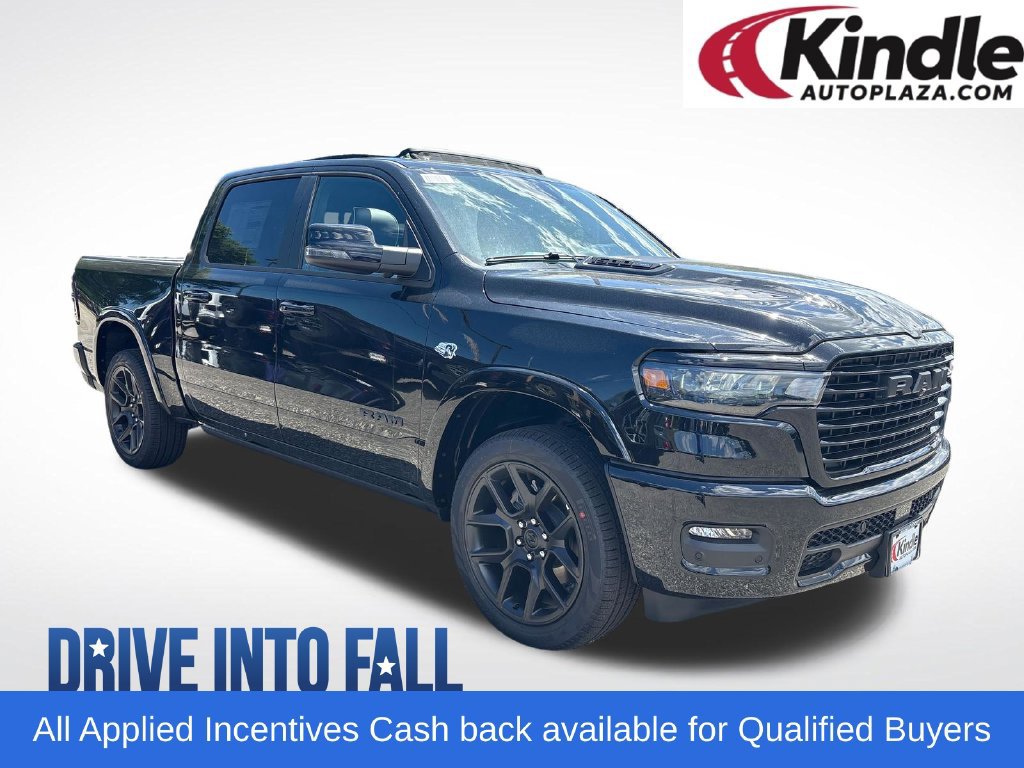 New 2026 RAM 1500 Laramie w/ Night Edition AWD/4WD 360° Tour