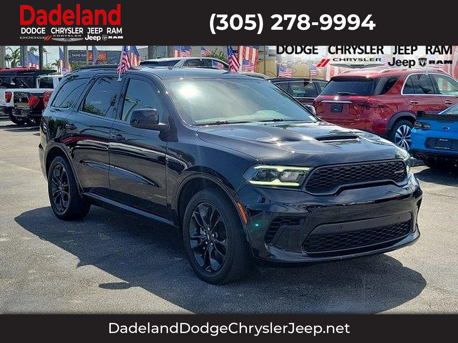 Certified 2023 Dodge Durango R/T w/ Blacktop Package