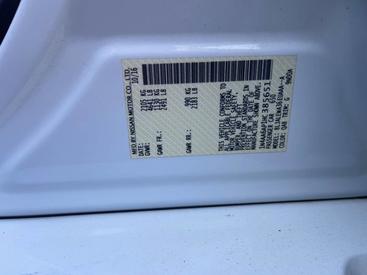 Used 2017 Nissan Maxima 3.5 SL image 19