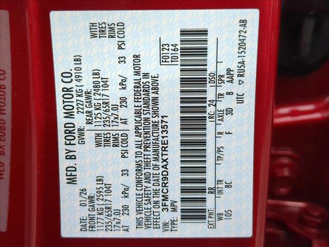 New 2026 Ford Bronco Sport Badlands w/ Sasquatch Badlands Package image 17