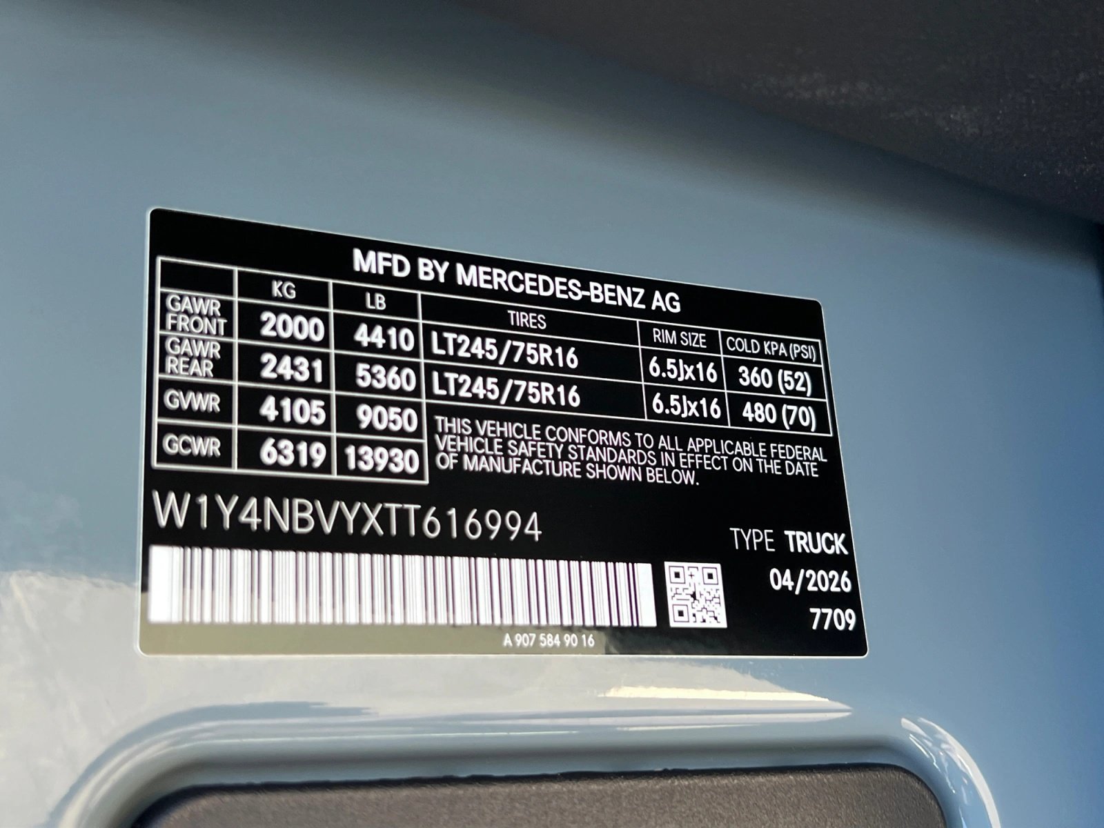 New 2026 Mercedes-Benz Sprinter 2500 image 19