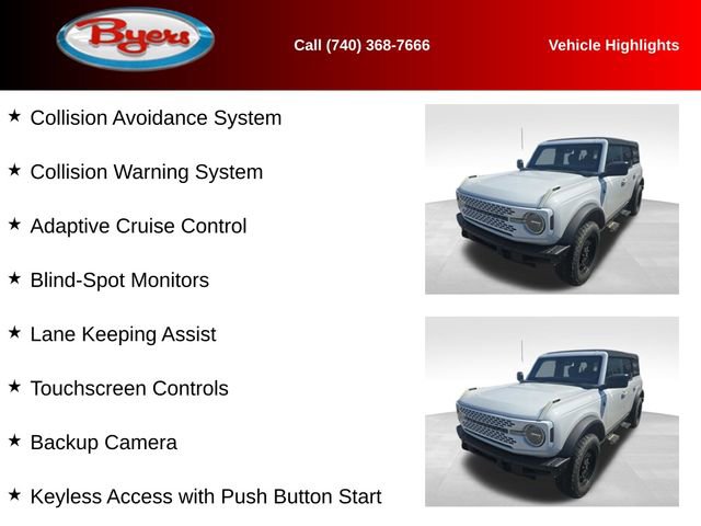 Used 2021 Ford Bronco Black Diamond image 12