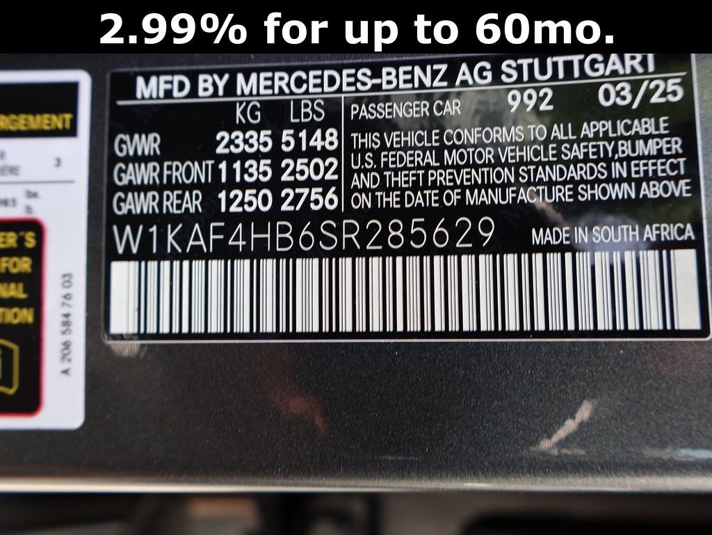 Certified 2025 Mercedes-Benz C 300 4MATIC Sedan image 42