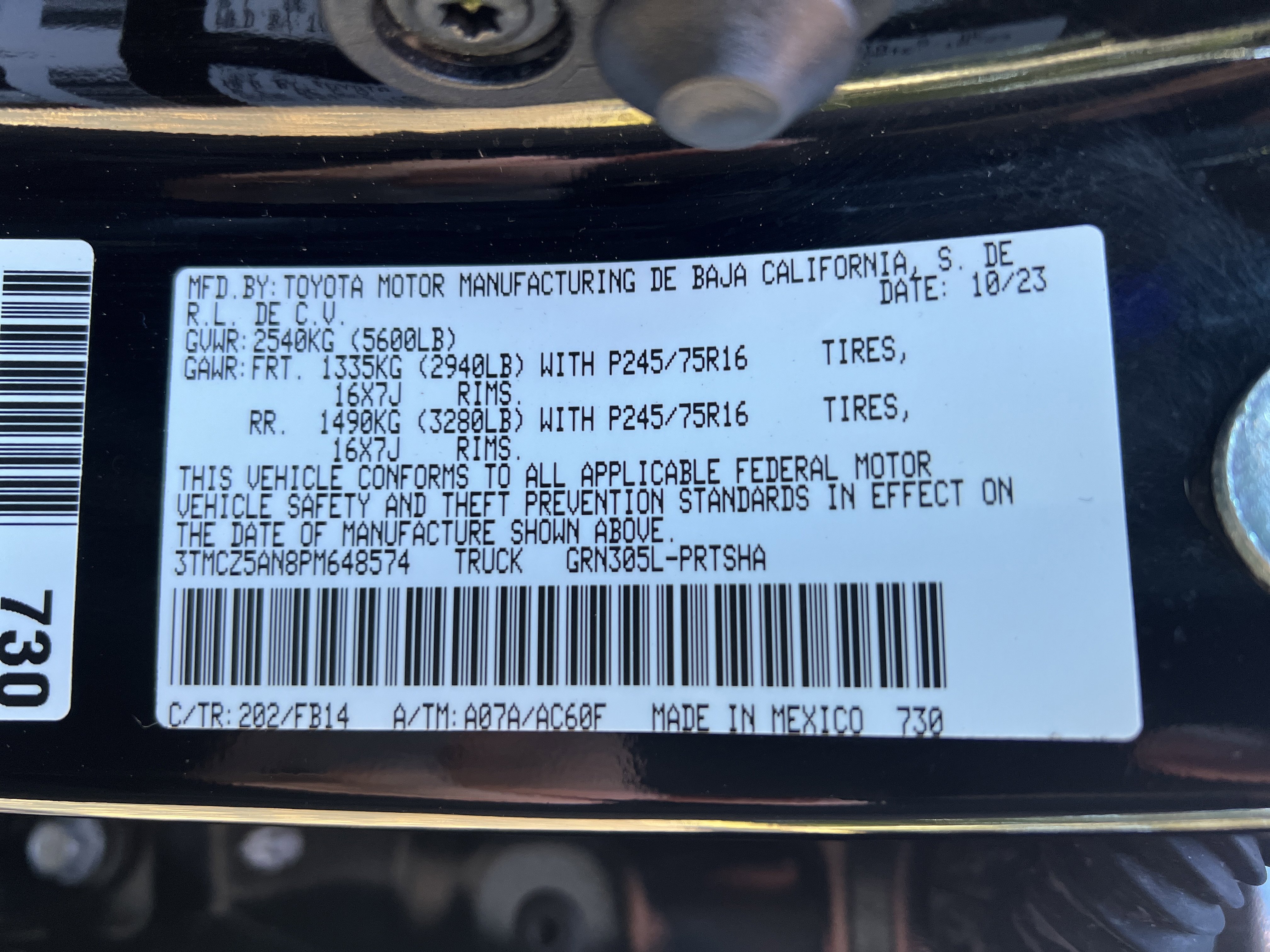 Used 2023 Toyota Tacoma SR image 34