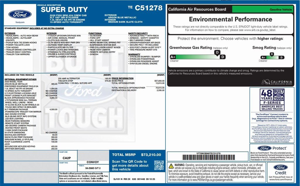 New 2026 Ford F350 XLT w/ XLT Premium Package image 2