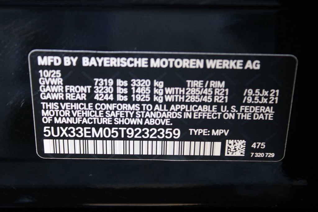 New 2026 BMW X7 M60i image 55