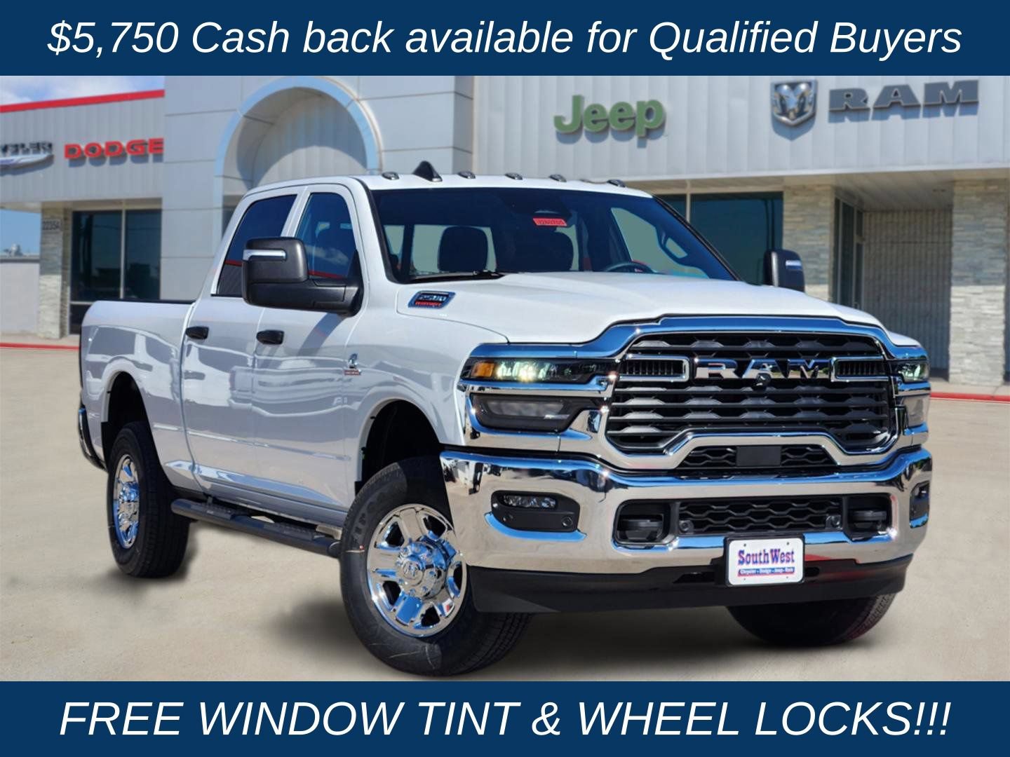 New 2026 RAM 2500 Tradesman AWD/4WD 360° Tour