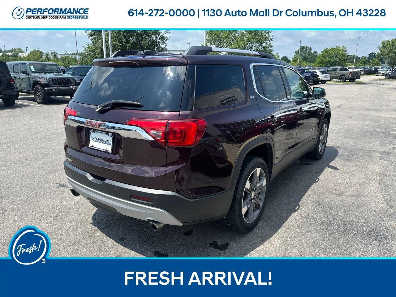 Used 2018 GMC Acadia SLT w/ LPO, Floor Liner Package FWD image 4