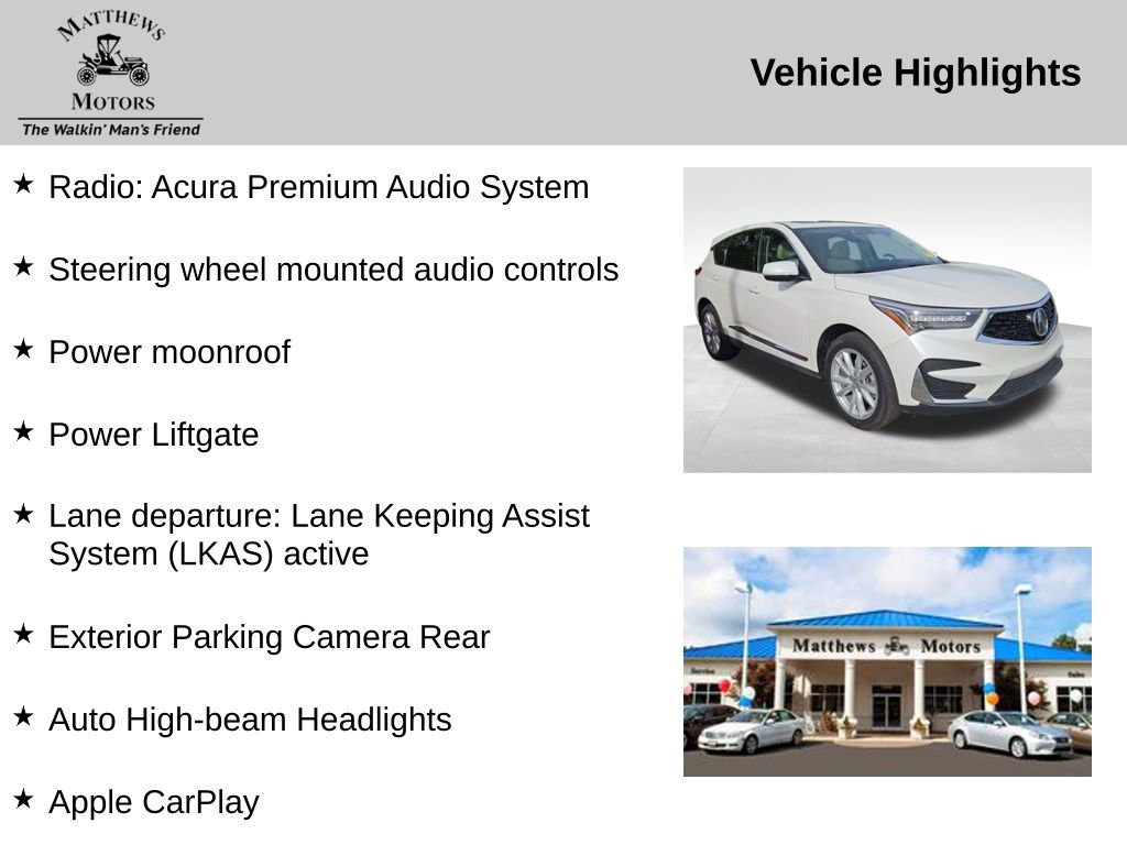 Used 2020 Acura RDX AWD image 12