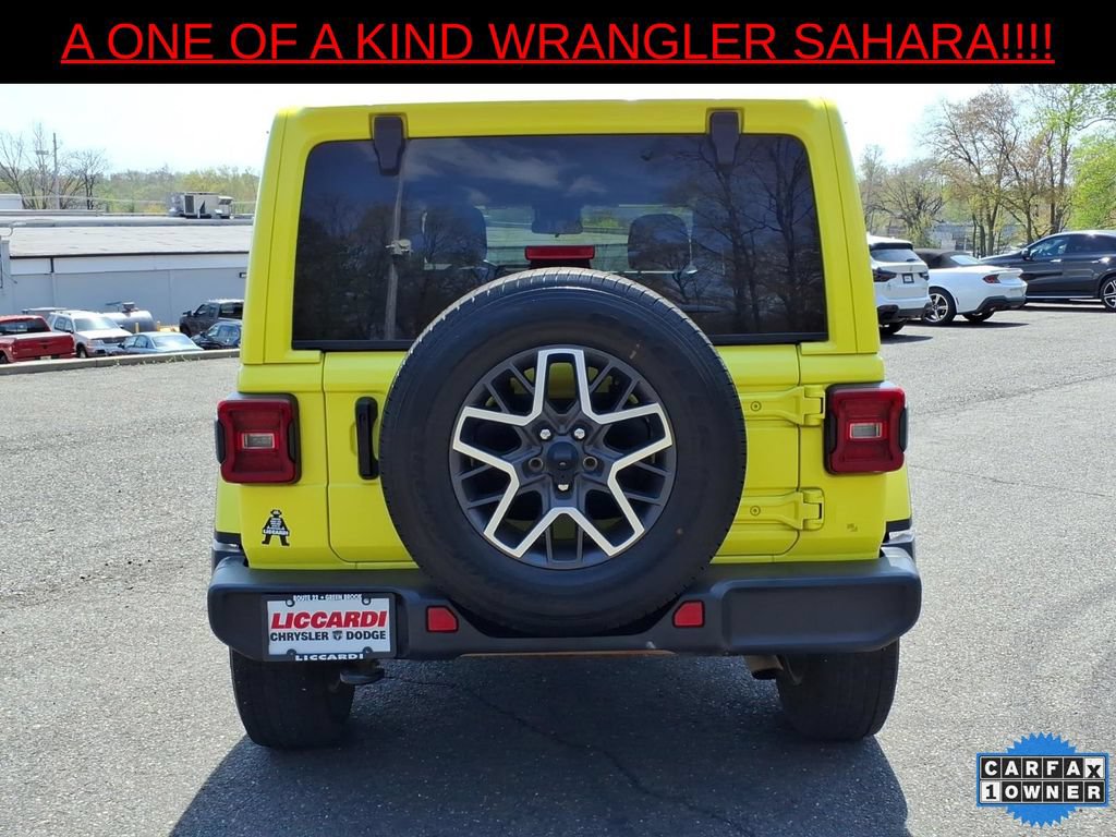 Used 2024 Jeep Wrangler Unlimited Sahara AWD/4WD image 6
