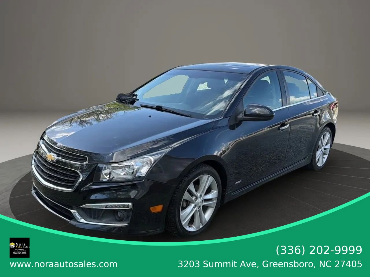 Used 2015 Chevrolet Cruze LTZ w/ Sun, Sound and Sport Package
