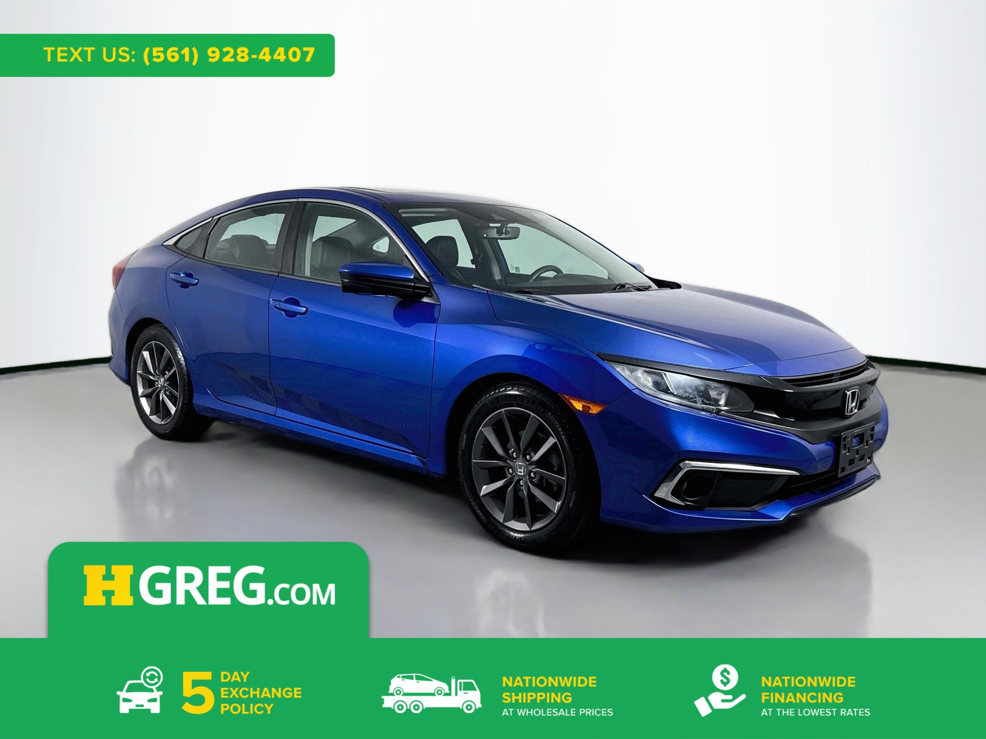 Used 2020 Honda Civic EX-L
