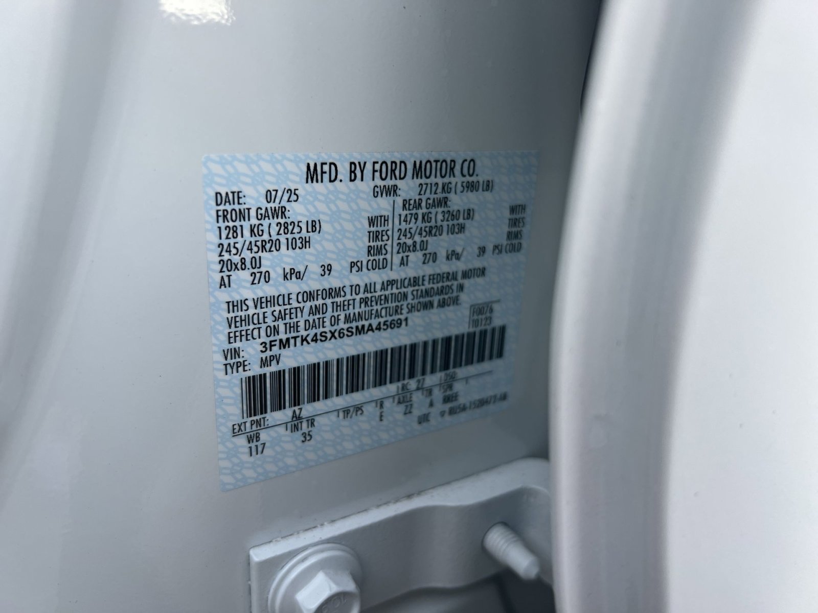 New 2025 Ford Mustang Mach-E GT w/ Bronze Appearance Package image 29