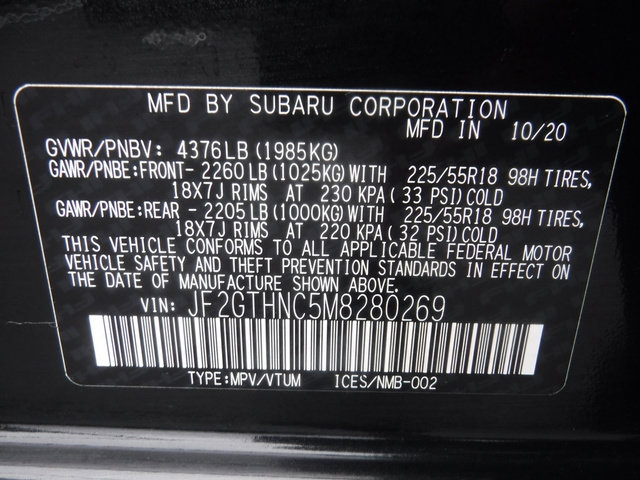 Used 2021 Subaru Crosstrek 2.5i Limited w/ Moonroof Package 2 image 43