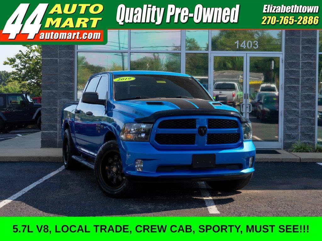 Used 2019 RAM 1500 Express w/ Hydro Blue Sport Package