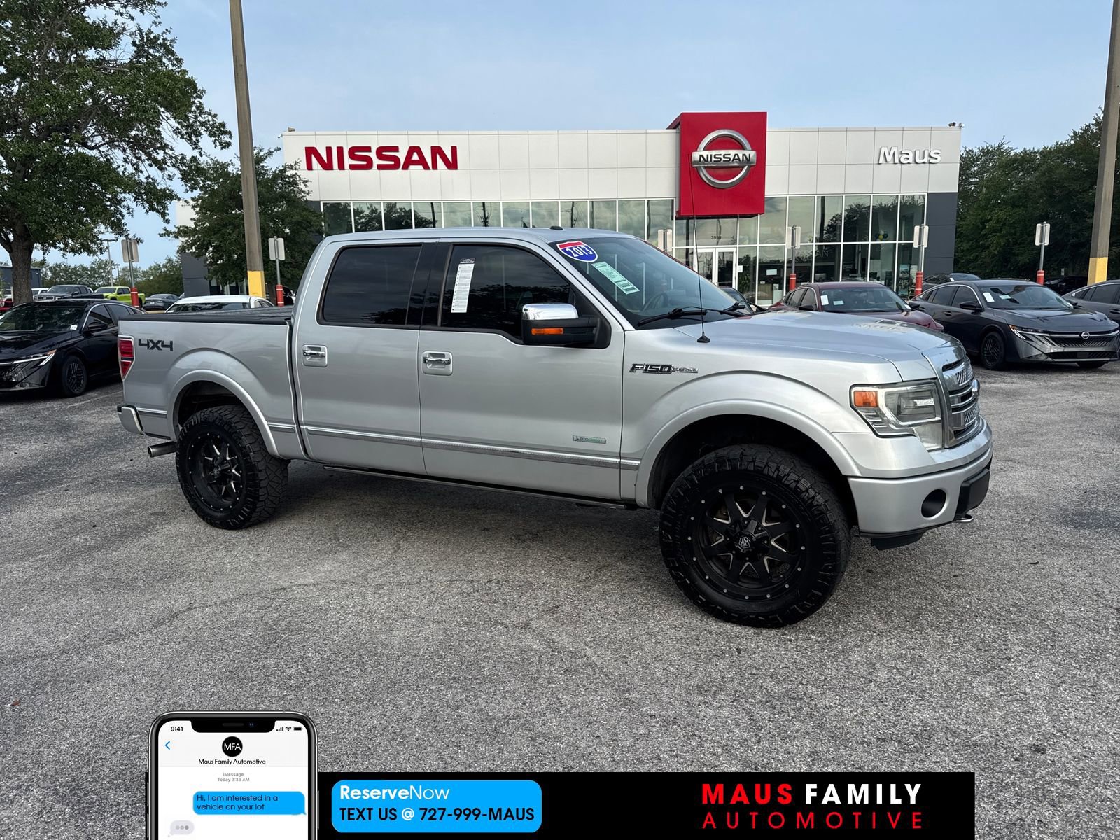 Used 2013 Ford F150 Platinum AWD/4WD image 1