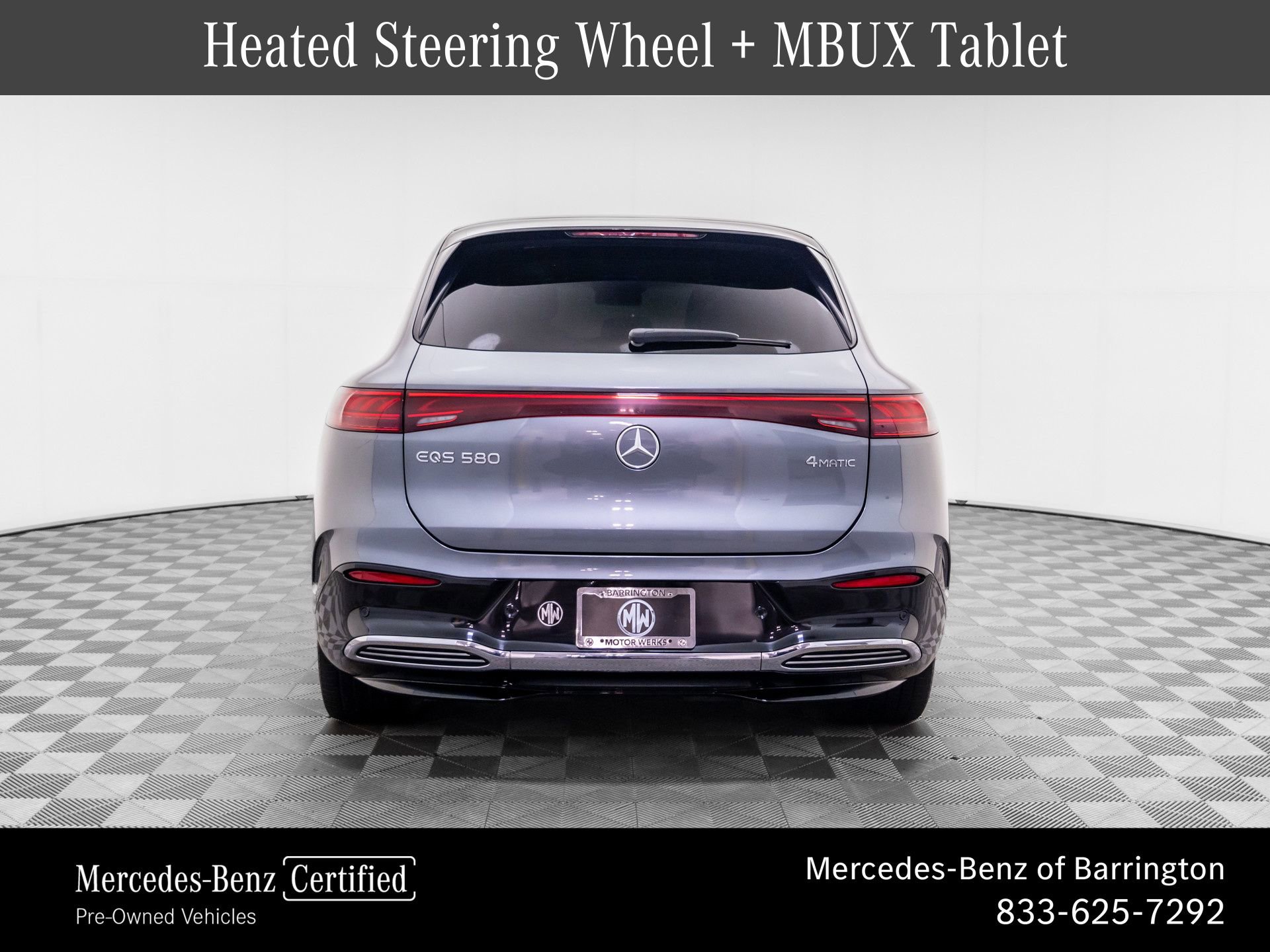 Used 2023 Mercedes-Benz EQS 580 4MATIC SUV image 4