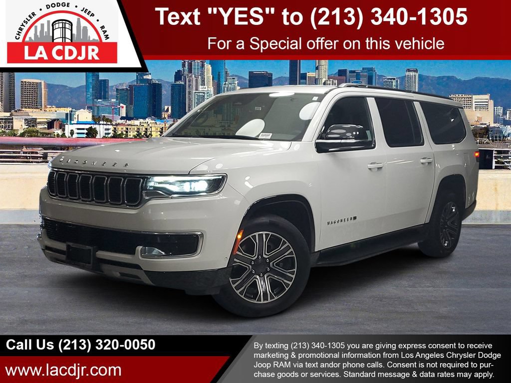 Used 2024 Jeep Wagoneer L Series II w/ Flexible Seating Group RWD image 1
